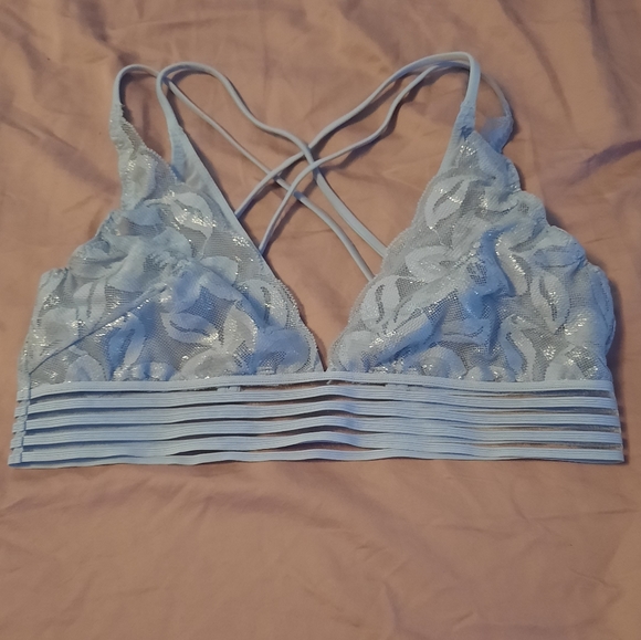 PINK Victoria's Secret Other - Blue shiny VS PINK bralette